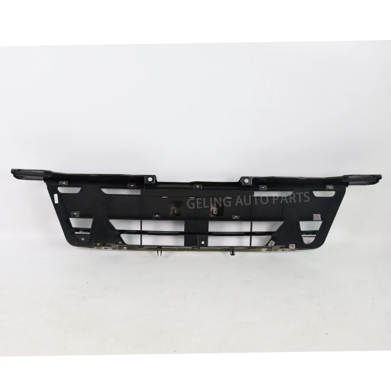 GELING high quality pickup body kits auto parts accessories front black chrome grille for isuzu dmax d-max 2007 2009 2010 2011