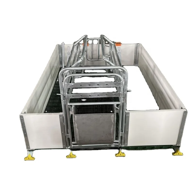 hot dipped Farrowing Crates with PVC fence crate for Pig raising equipment