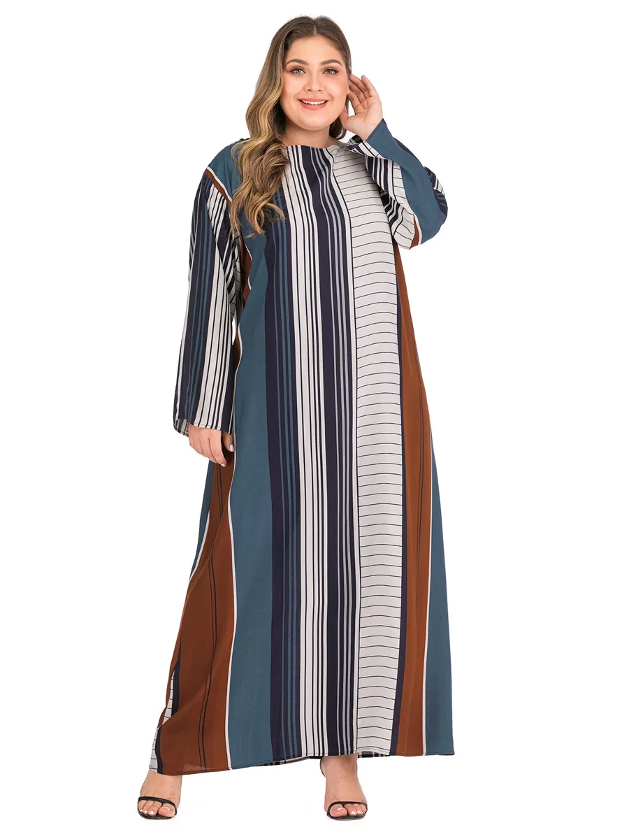 
Long dress chiffon new style abaya dubai muslim dress moroccan kaftan dress 