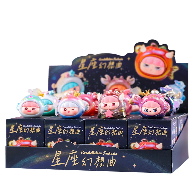 Q edition 12 Constellation cute blind box high quality cute granule decoration exquisite cute doll