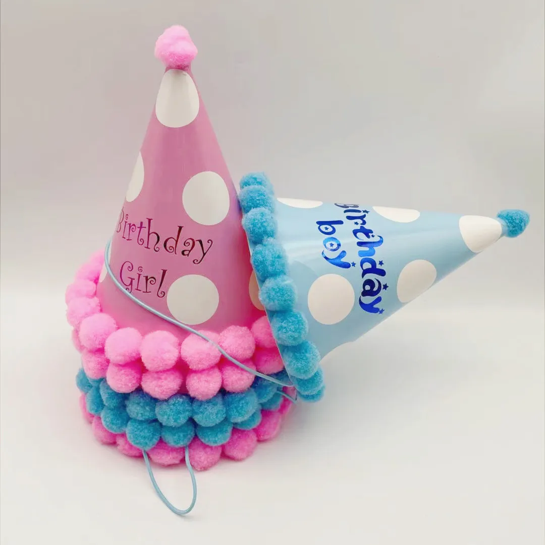 Factory Supply Multi Colors China Professional Manufacture  Birthday Party Hat
