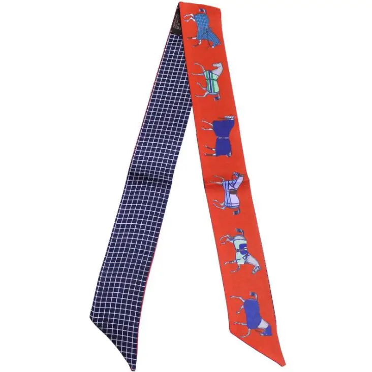 Квадратный шейный платок для деловых женщин, вечерние, элегантные, маленькие, винтажные, обтягивающие, Ретро стиль, искусственный Шелковый атласный шарф