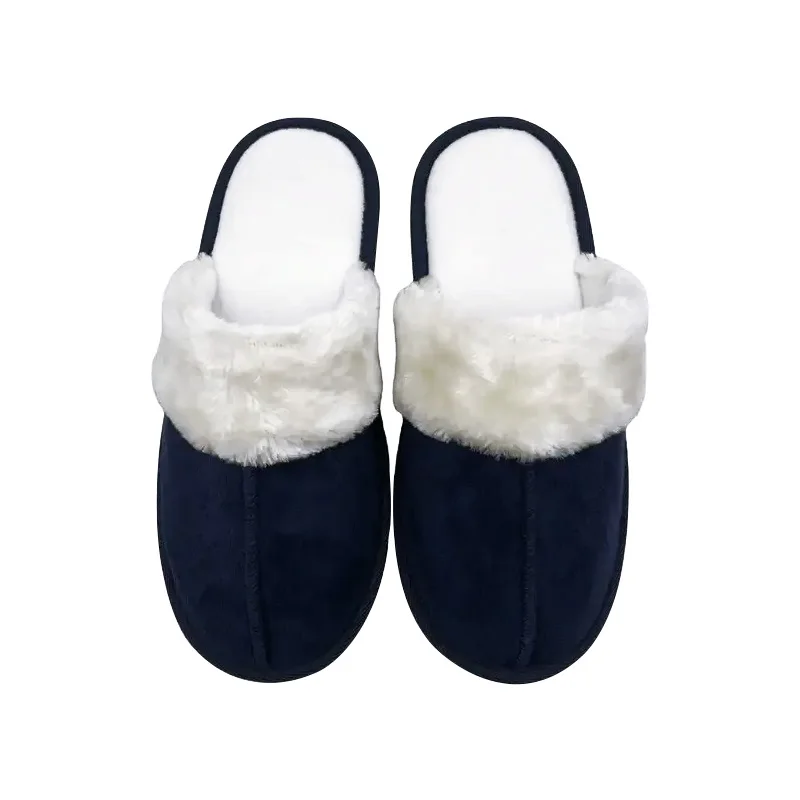 Wholesale Comfortable House Slippers for Women Men Full Toe Slip on Warm Slides with Memory Foam for Bedroom Indoor Slippers