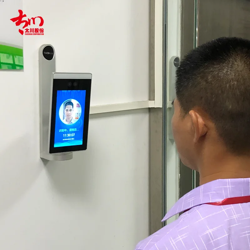 Распознавание лица, контроль доступа, время посещаемости, температурный сканер, видео домофон