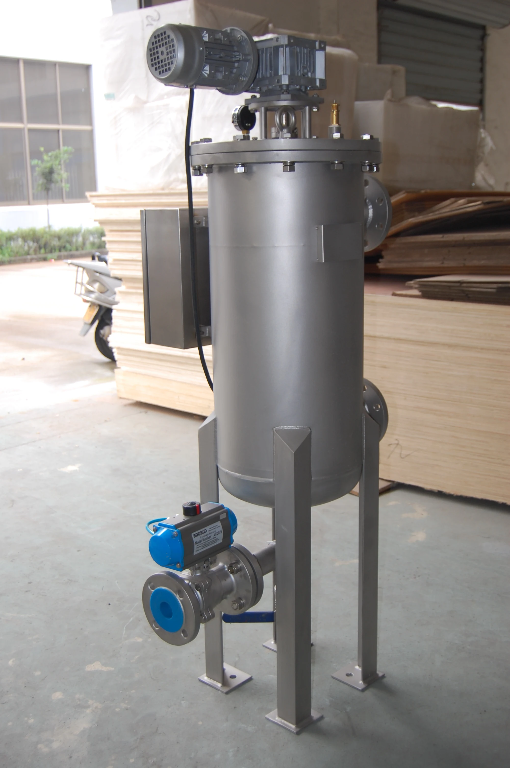 Multi-element Automatic Self Cleaning Filter in Power Works