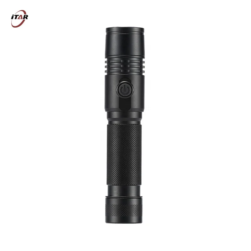 ODM OEM Lanterna Linternas recargable LED 1200 Lumen 500M Pocket Usb Rechargeable El Feneri Flashlights Torches Flash Light Hlm