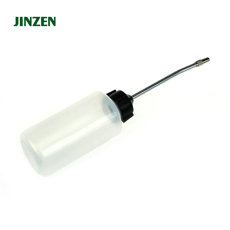 Sewing Machine Oil can / Plastic oiler can with iron Handle P010 120ML JZ-71404