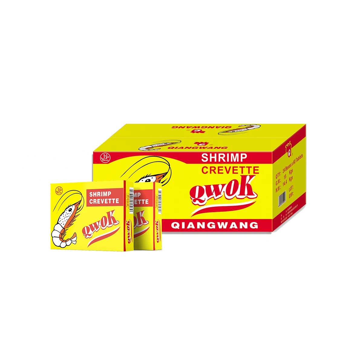 10g/piece crevette soup cube