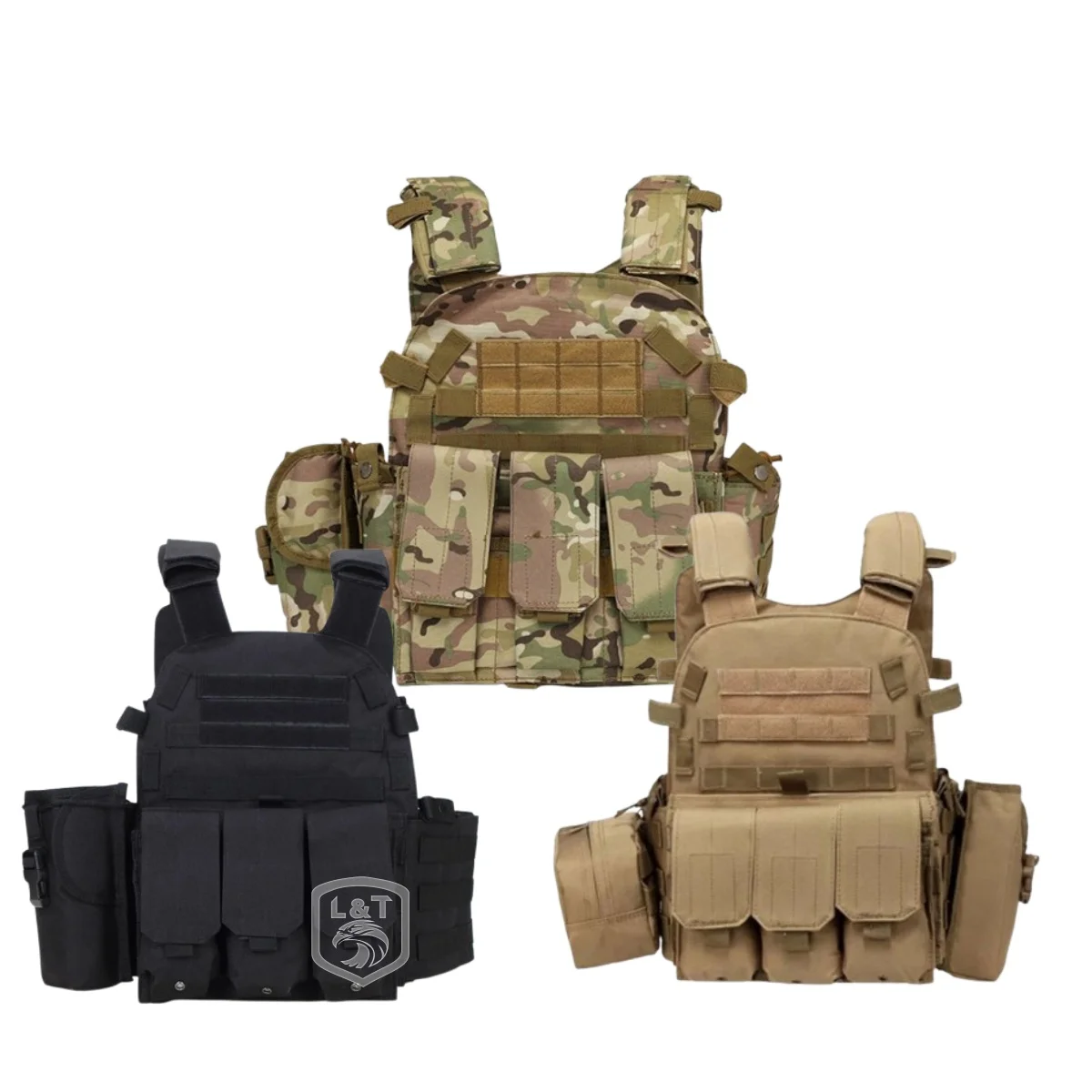 Tactical Weight Vest Multi-functional Tactical Vest Equipment Modular Molle Vest With Pouches