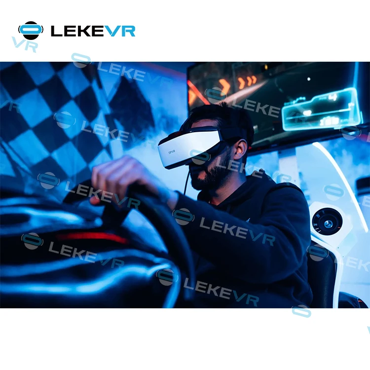 LEKE VR франшиза Business Car Racing Виртуальная реальность Вождение Гонки симулятор движения 9d