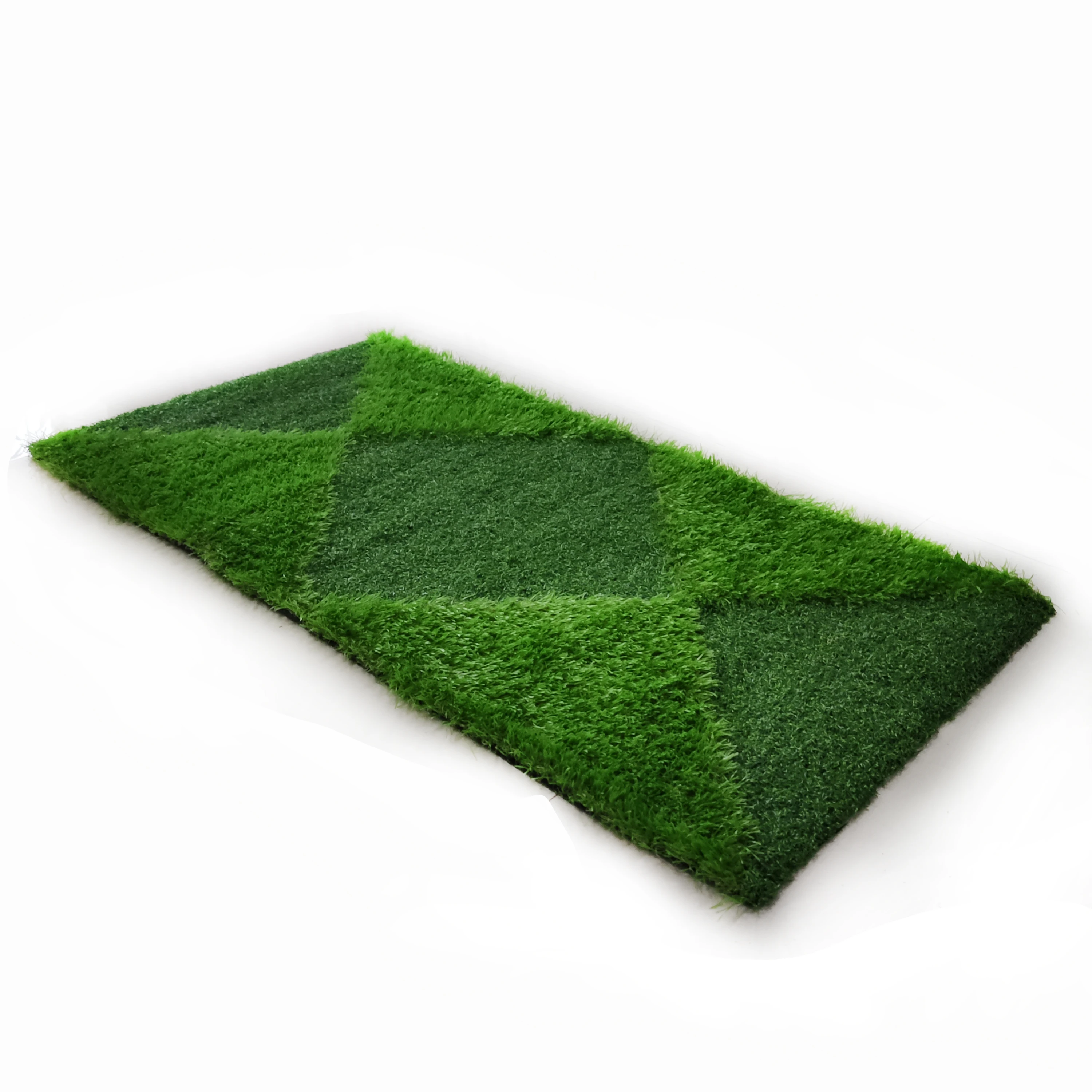 MCGProfessional Custom 20mm Height Artificial Grass Pattern Rug New Design Fun Hopscotch Playground Carpet Soccer PP Use