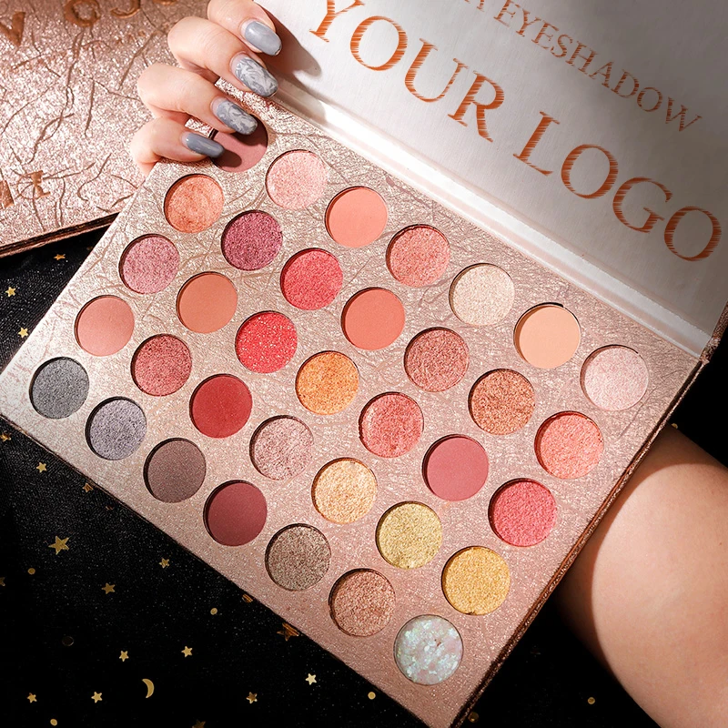 Brand New High Quality Eyeshadow Palette Private Cosmetic Makeup Best Eye Shadow 35color