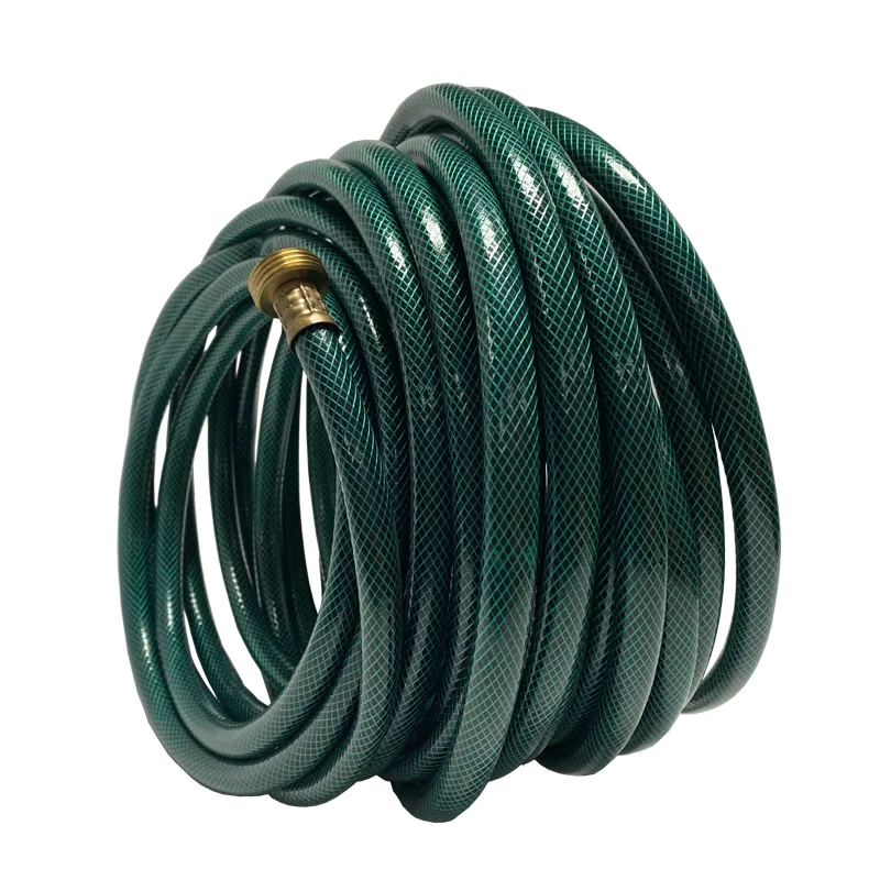 Customized hot Sale Flexible Garden Reinforced Braided Hose Pipe China Manufacturer Water Delivery PVC Garden Hose