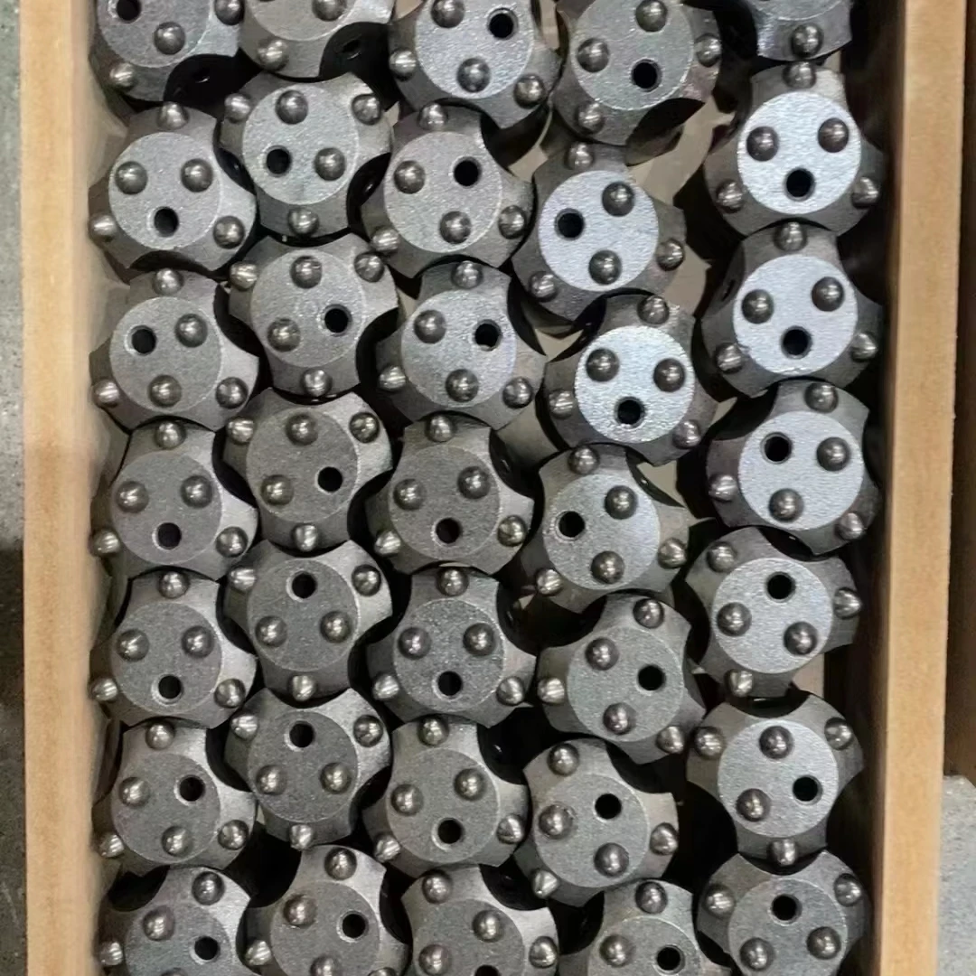 Rock Drill Bits  Tungsten carbide  Taper Button Bit for Mining Drilling Blasting