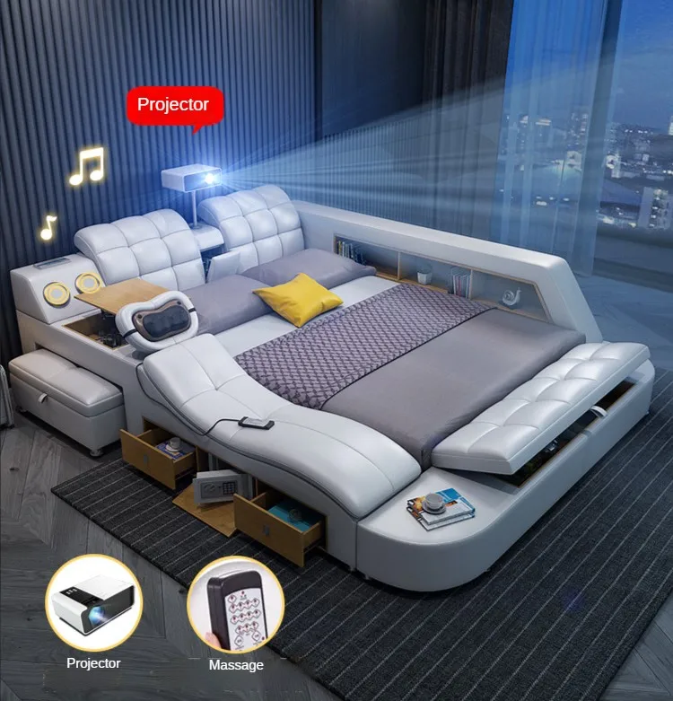 King size bed frame bedroom furniture luxury set luxury sets modern california double leather smart blanket super king size bed