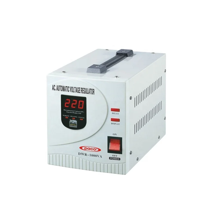 Digital avr 1000watts Automatic Low Voltage Stabilizer/voltage Regulator for 110VAC 220VAC home appliances