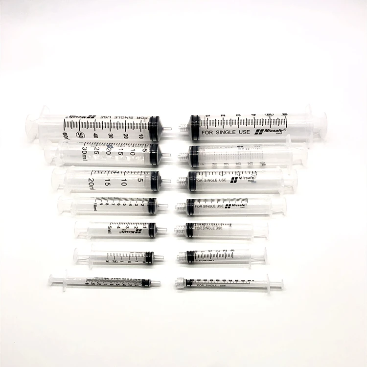 
30ml Luer Slip Disposable Syringe With Needle and Cap 
