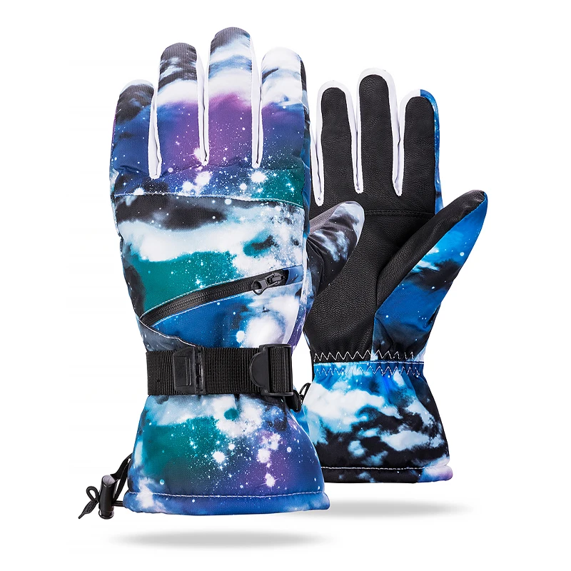 Ski And Snowboard Mittens Women Men Winter Thermal Ladies Snowboard Ski Mittens Gloves Mens Waterproof Winter Gloves