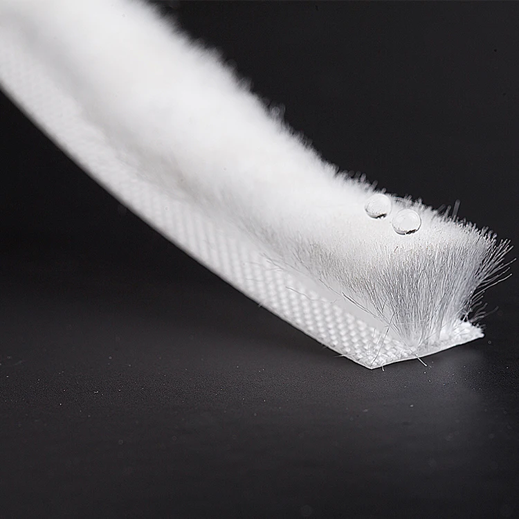 Silicone brush Seal Dust-Proof mohair weather strip