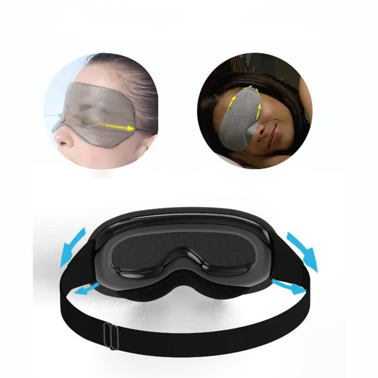 Customize Magic Sticker Sleep Eye Mask Sleepmask Men Women Side Sleeper 3d Mask Sleep