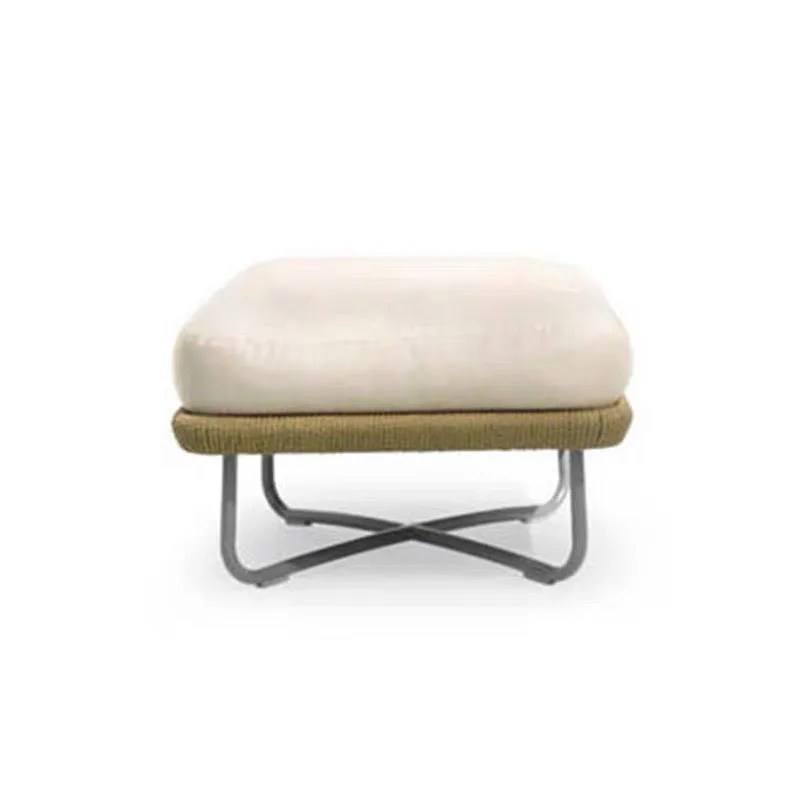 
Italian new design outdoor furniture all weather Hotel Outdoor Swimming Pool yacht rattan leisure sofa Garden patio rope sofa 