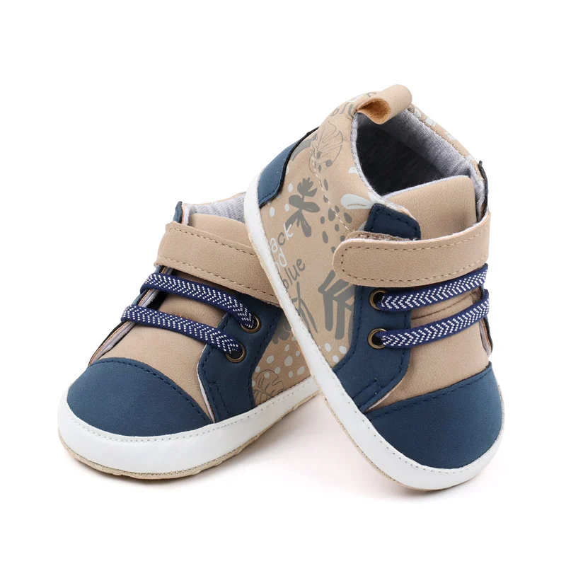 0-1 Years Fashion Design Baby Cotton Sole Shoes 2024