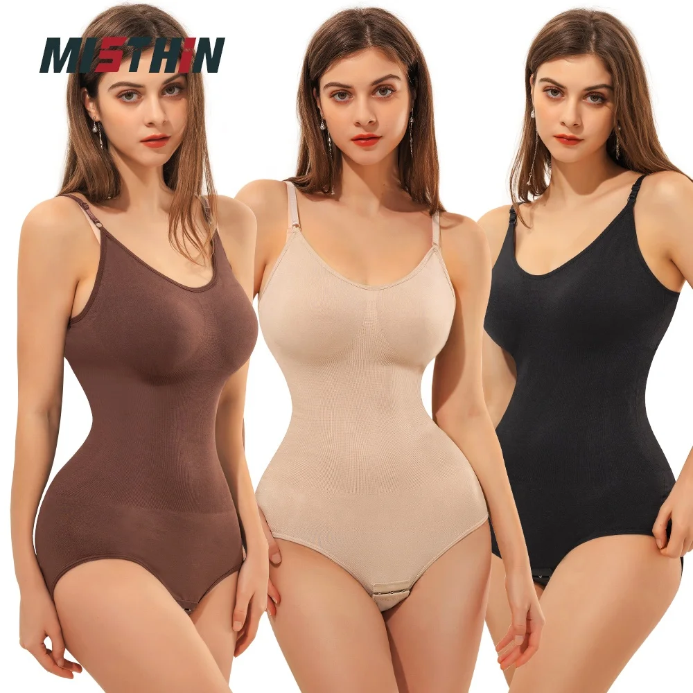 Wholesale Women Compression Panties Full Body Seamless Waist Trainer Shaper Abdomen Tummy Control Bodysuit Shapewear Underwear