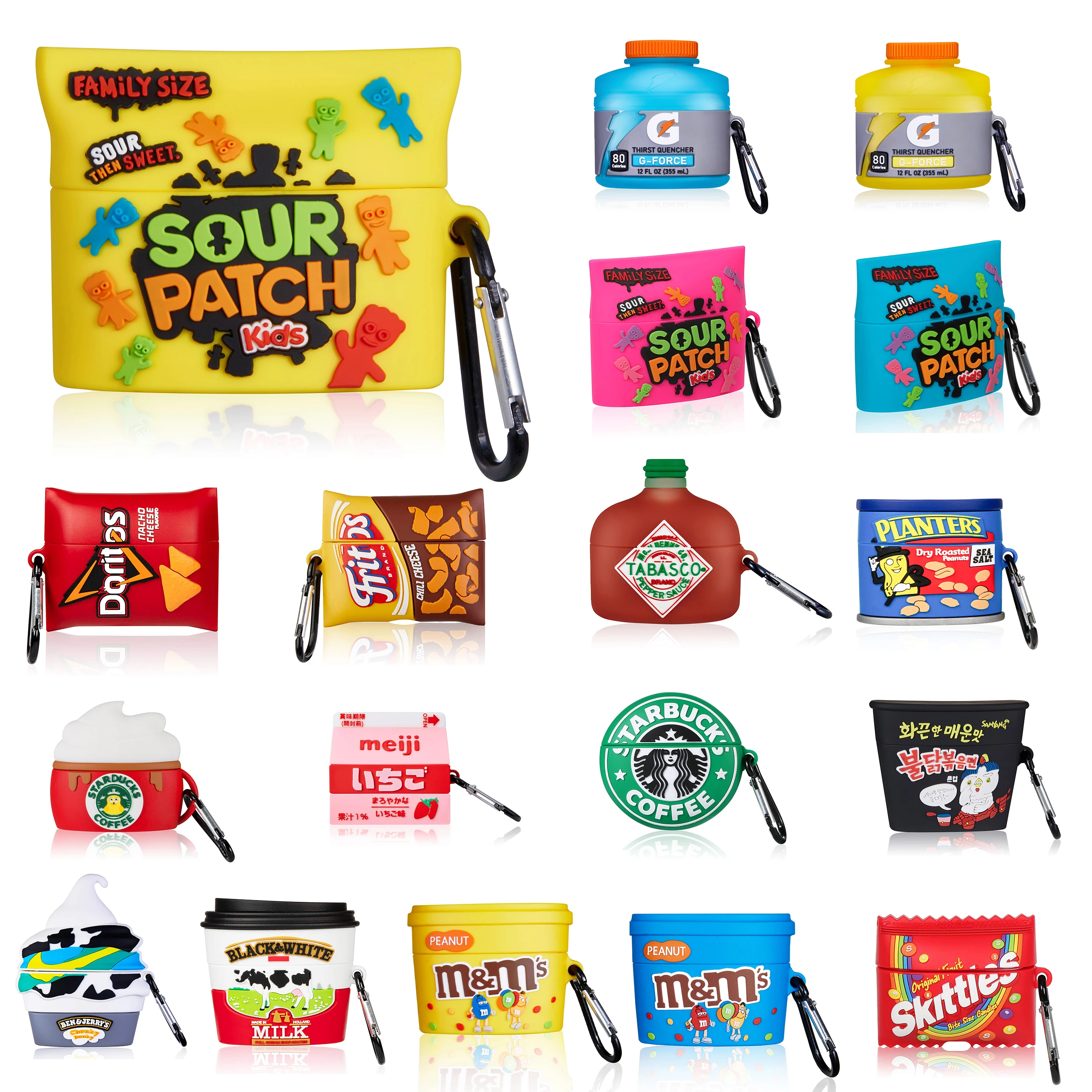 Gemfits for Gatorade for Airpods Pro Case.Unique Food Chips for Airpod 3 Case,Coffee Snack for Airpod Pro Case 2020