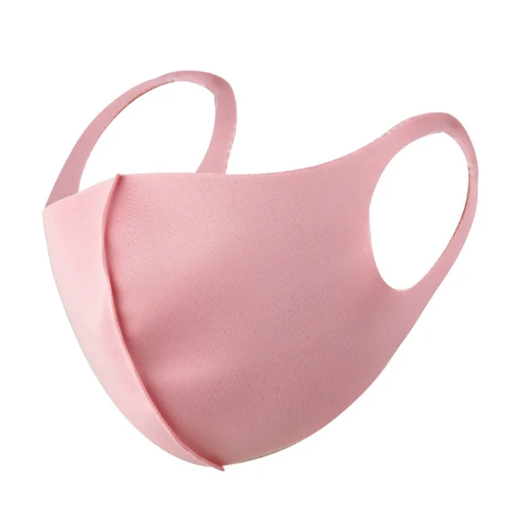 Многоразовая моющаяся маска для лица из полиэстера с индивидуальным логотипом, популярная модная маска для лица