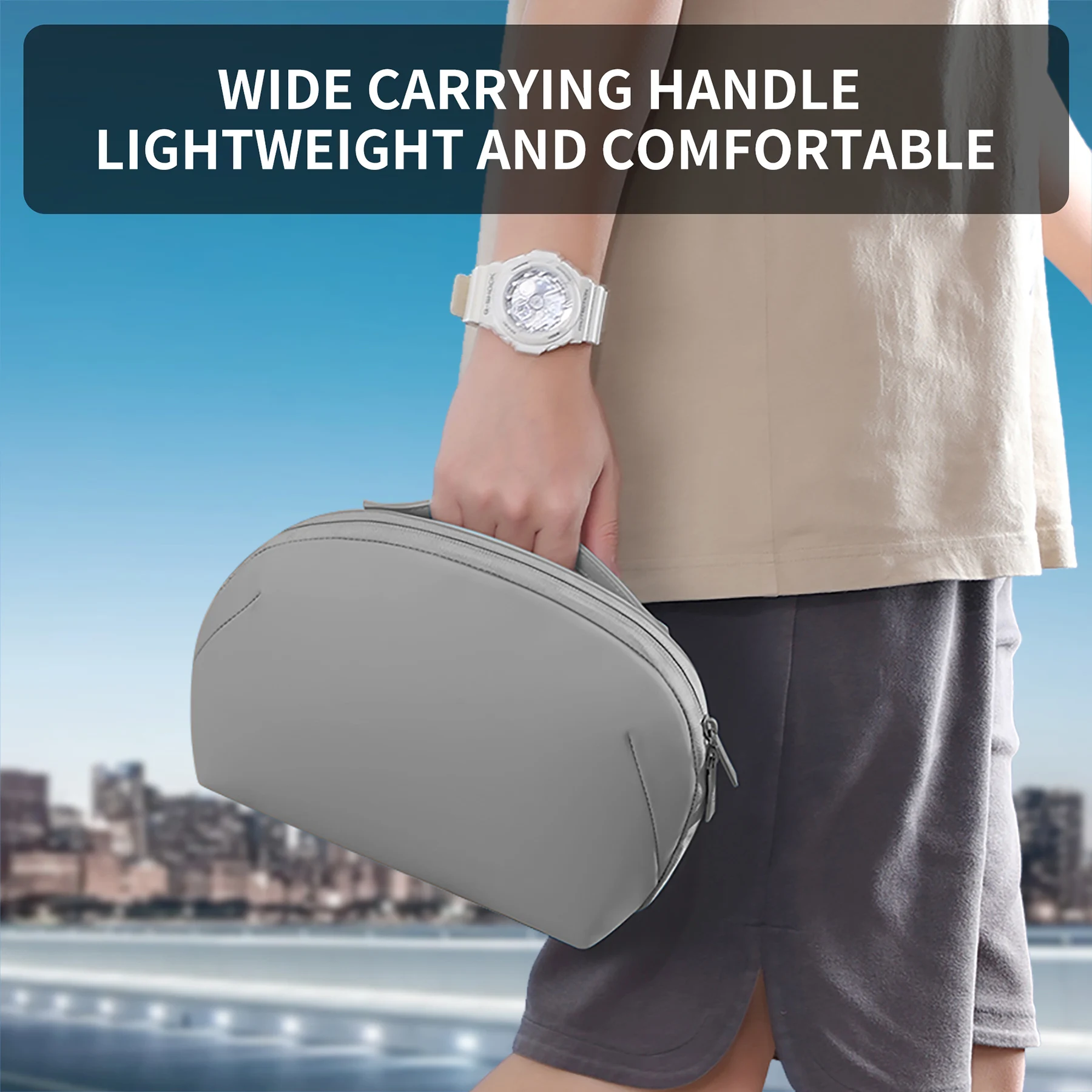 BUBM Multiple Layer Cable Portable Storage Organizer For Travel Power bank Electronic Gadgets Storage