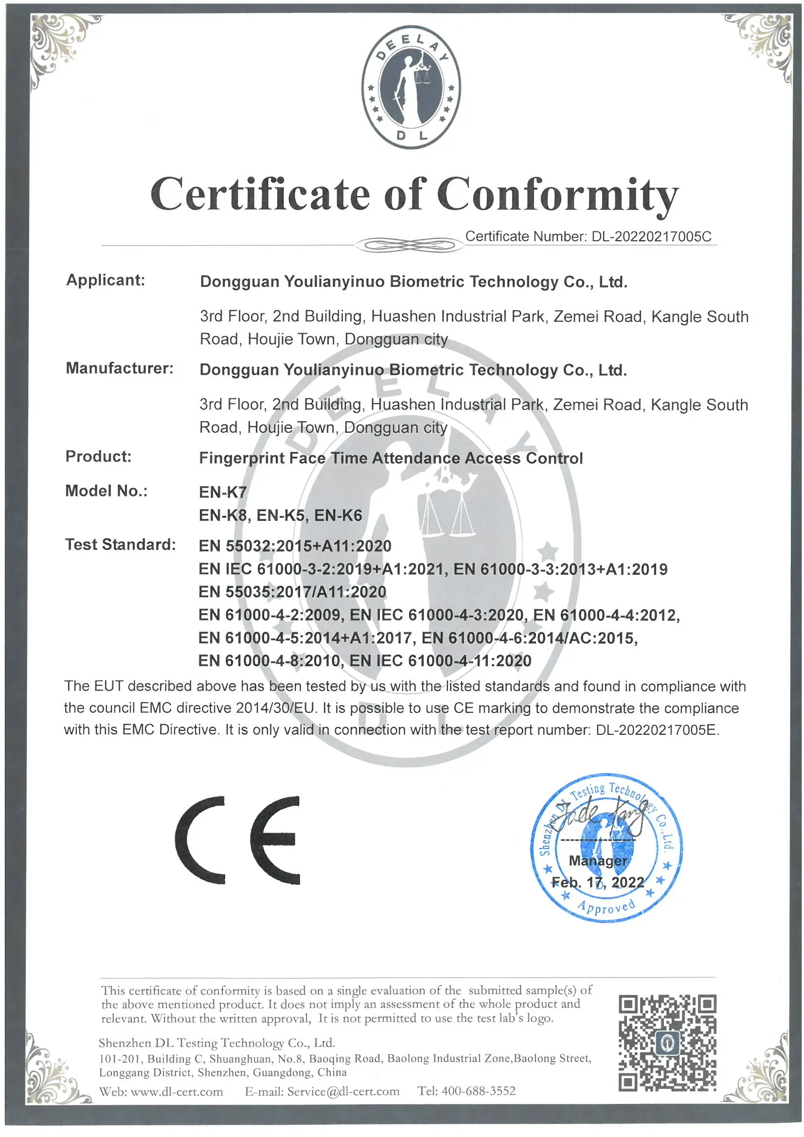 EBKN EN-K7 Mini device Dynamic  Face Recognition Attendance Without  Fingerprint Scanner Time Attendance Machine