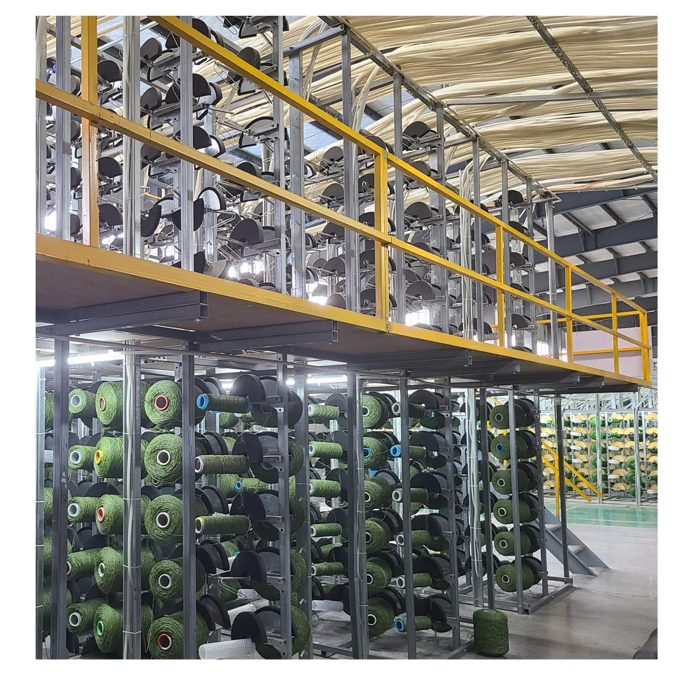 Artificial grass making machine Producing Machine for Colorful Rainbow artificial grass kindergarten playground synthetic