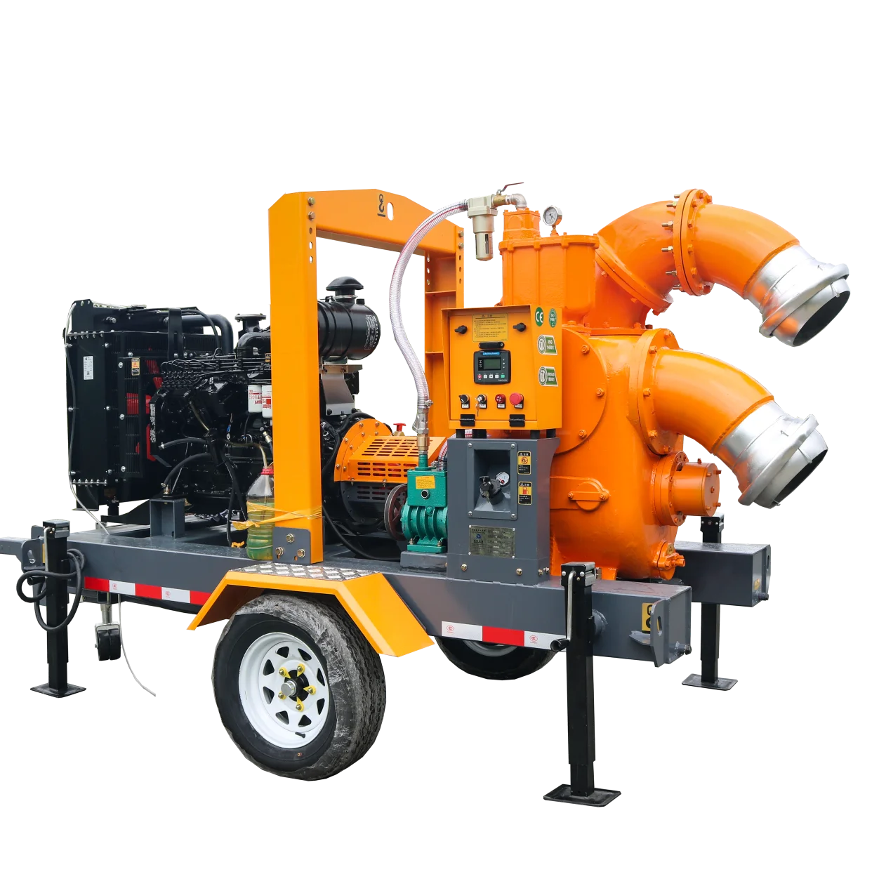 Лидер продаж, передвижной дизельный водяной насос по низкой цене