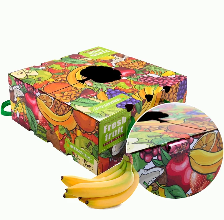 
Eco-Friendly Corrugated Paper Vegetables Fruit Cardboard Packaging And Shipping Carton Boxes 