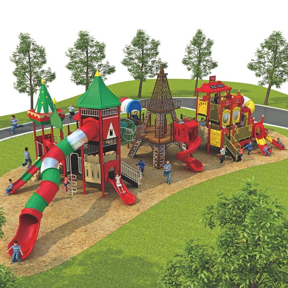 HUADONG 2024 New customized Dream Pleasure Island series outdoor recreation outdoor children playground equipment