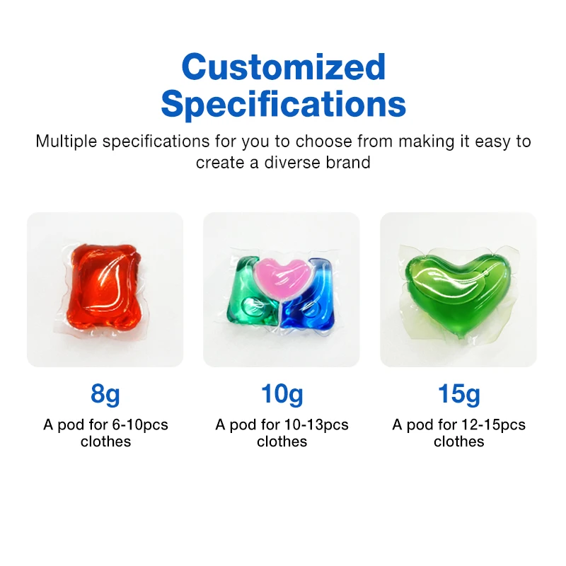 Liby Grepower 3 in 1 wholesale detergent pods 8g korea laundry detergent capsules pods 15g washing beads soap capsule OEM ODM