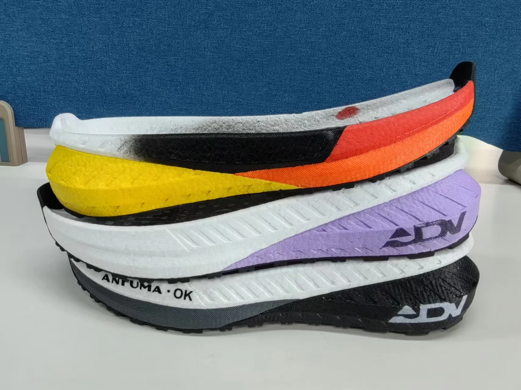 BSCI Factory Custom Fashion New Design All Size Men Etpu Sneaker Sole Popcorn Outsole Sport Running Shoe Sole
