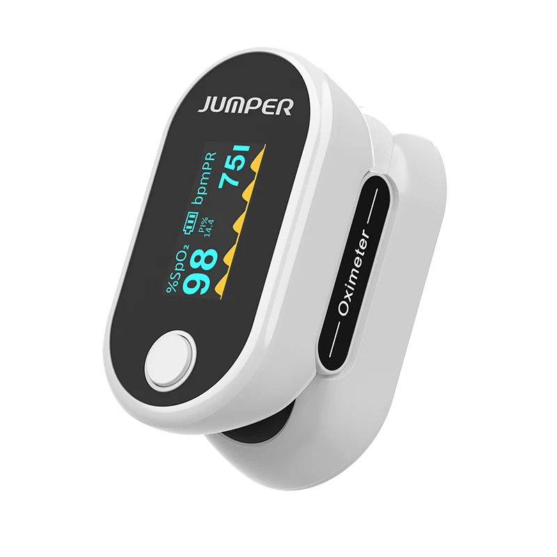 JUMPER SPA11 TFT Screen Spo2 Oxy Blood Oxygen Fingertip Pulse Oximeter Test Handheld Digital Oximetro