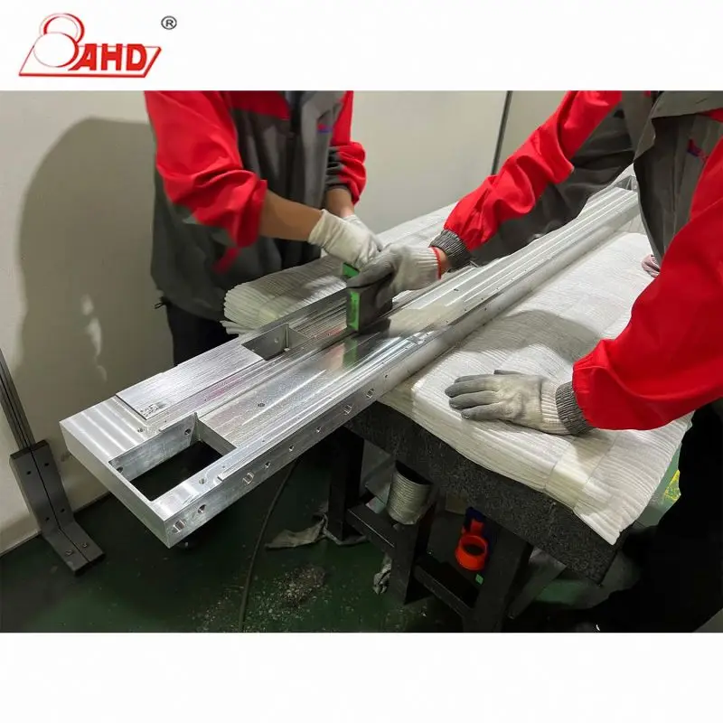 Aluminum alloy punching CNC spare parts processing Surface treatment Aluminum polishing