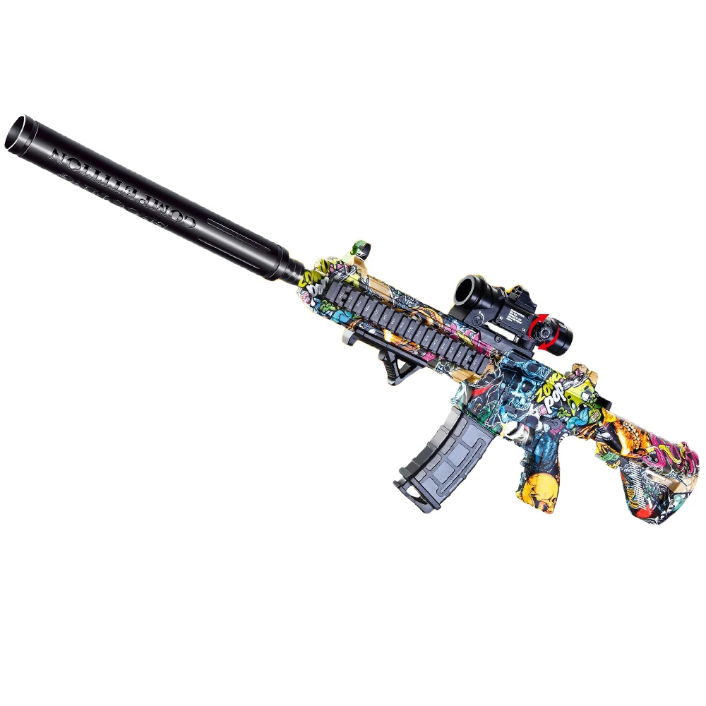 Amazon hot selling 2023 Electric Water Gel Splatter m416 Gel blaster Ball Launcher Gun Toy Outdoor Playing armas de juguete