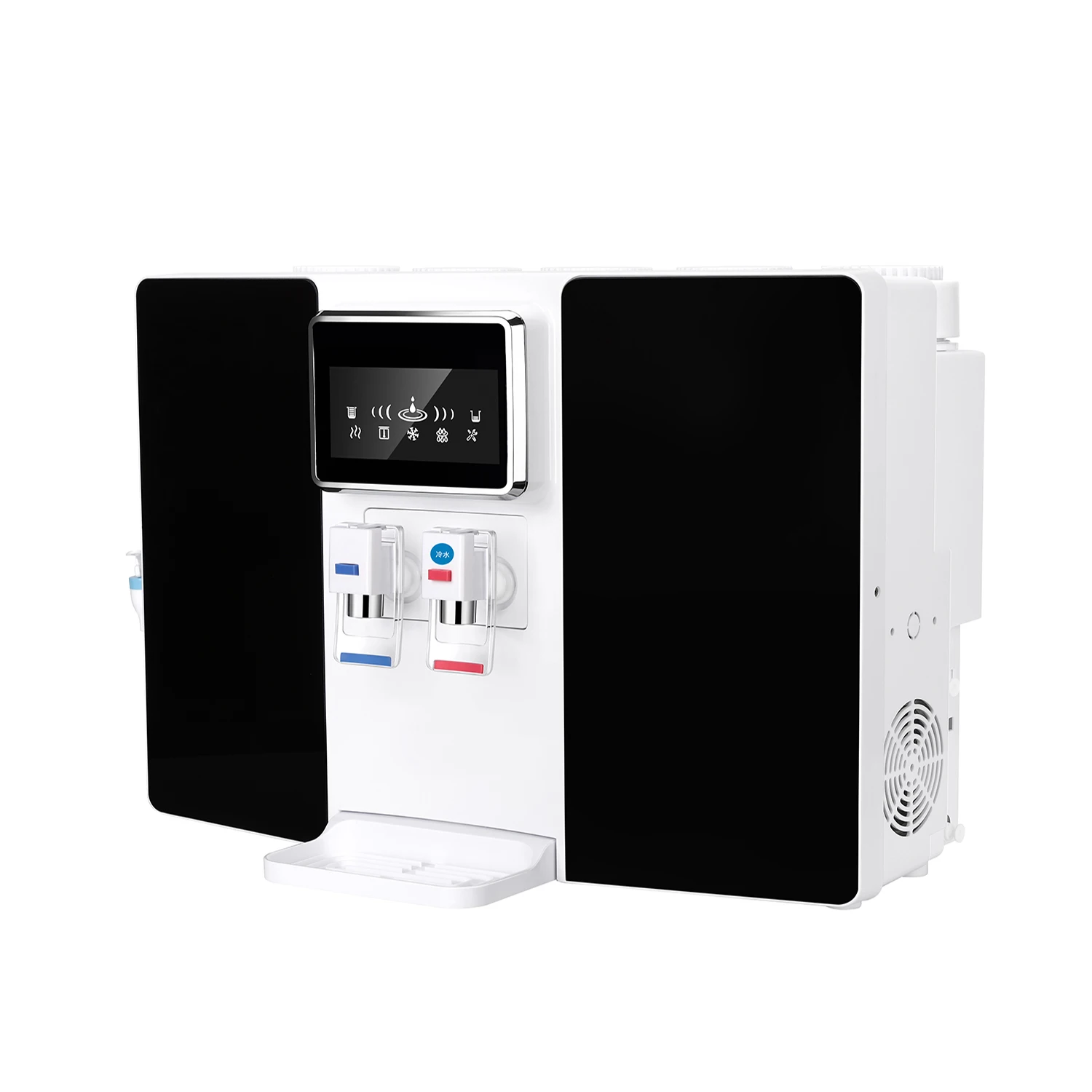 10inch standard size countertop reverse osmosis ro water dispenser with ro uf system with alkaline or hydrogen tube