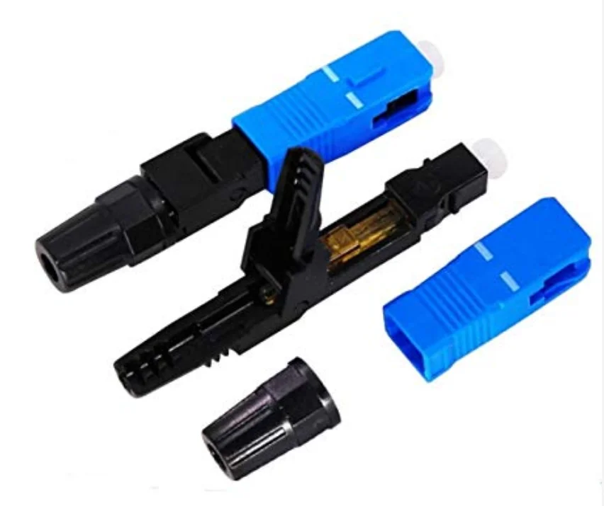 
FTTH fiber optic adapters Optical Componentes SC APC Field Assembly Connector SC/UPC Fast Connector fiber optic adapters 