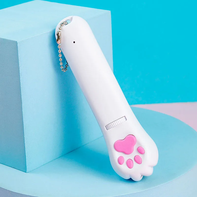 2020 Professional Pet Toys Funny Cats Laser Light Colorful Custom Patterns UV Purple Light Check Cat moss