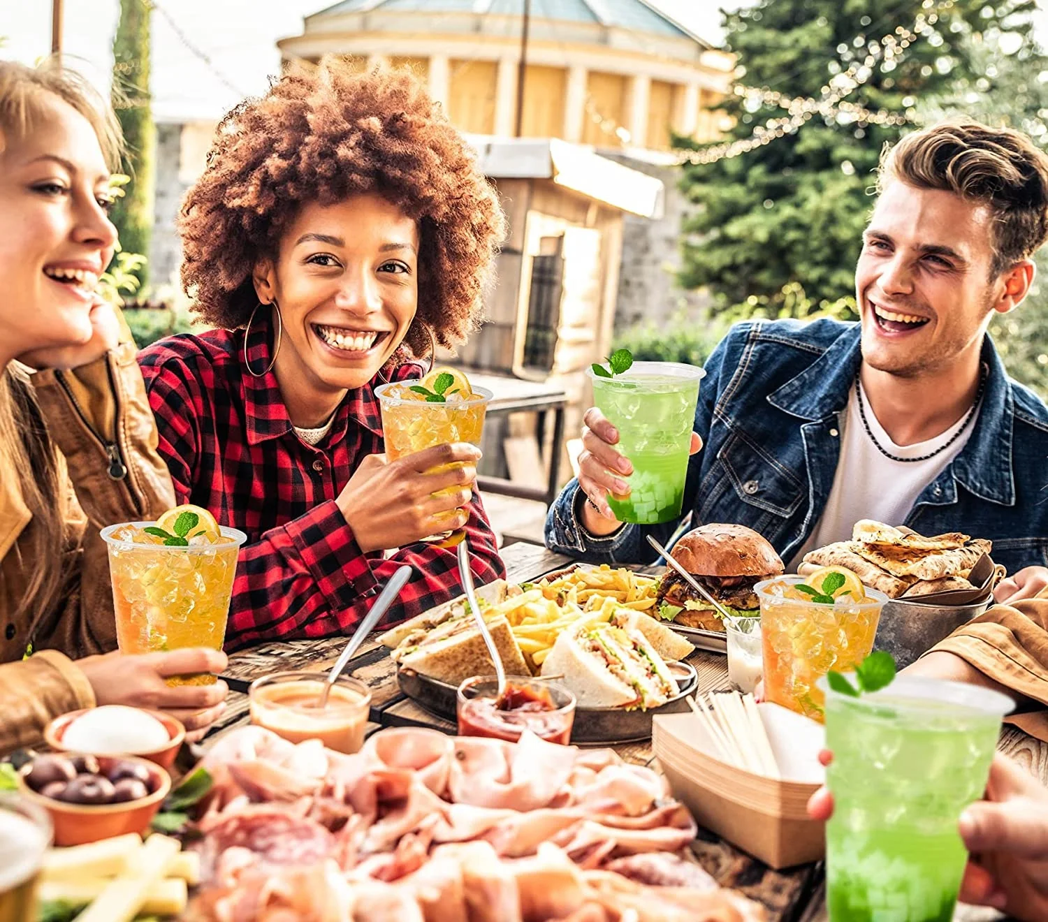 Plastic 7 oz Clear Plastic Disposable Drinking Cups vasos plastic cup