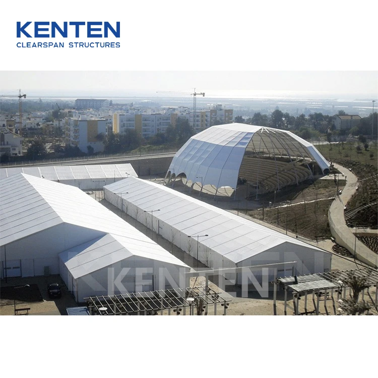 KENTEN custom football court outdoor soccer aluminum football pitch tent canopy field tent aluminum tent for football ground