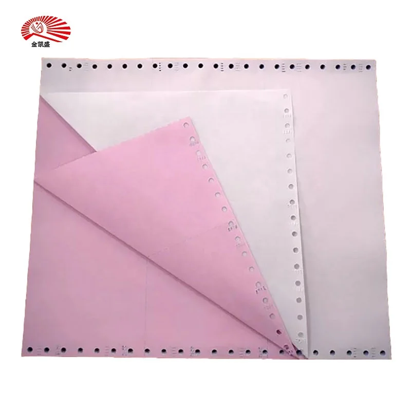 1ply-6ply 1-4parts continu a4 ncr безкарбоновая копировальная бумага для получения непрерывной