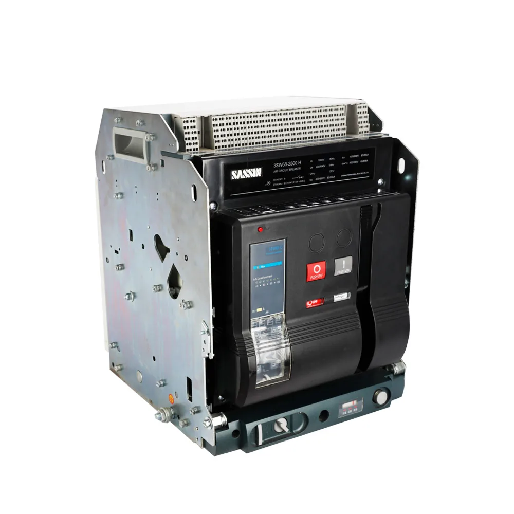 SASSIN 3SW68 low voltage 3 pole or 4 pole industrial control intelligent universal withdrawable air circuit breaker ACB