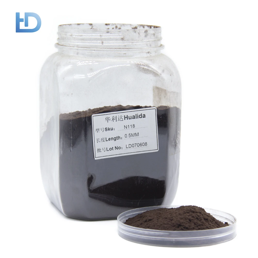 Suede Fabric Material 0.5mm Brown 100 % Nylon Christmas Velvet Flock Powder For Shoes