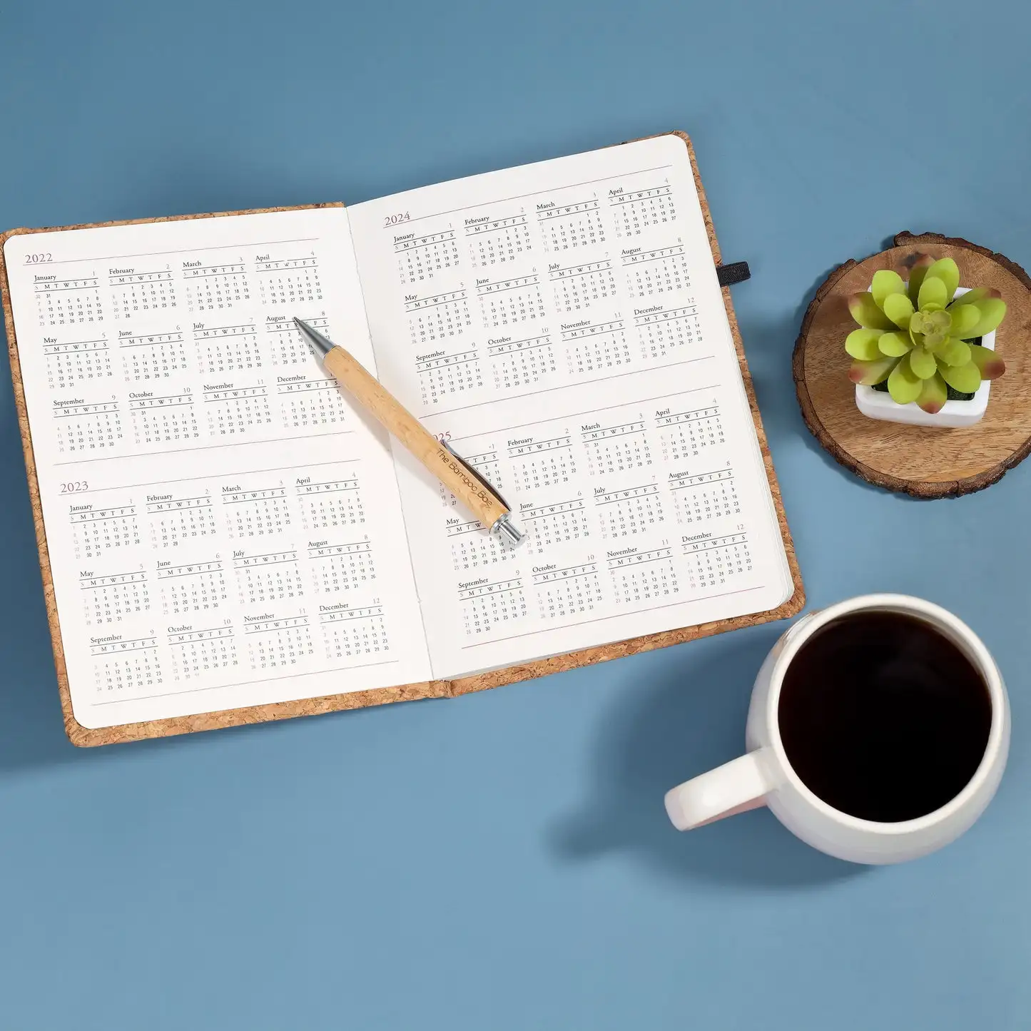 Sustainable Cork Diary Eco-Friendly Notebook Handmade in India Eco Garden Supplies Journal