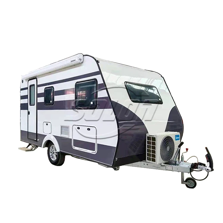 New Design Large RV Off Road Camping Motorhomes Travel House Camper Caravan Trailer
